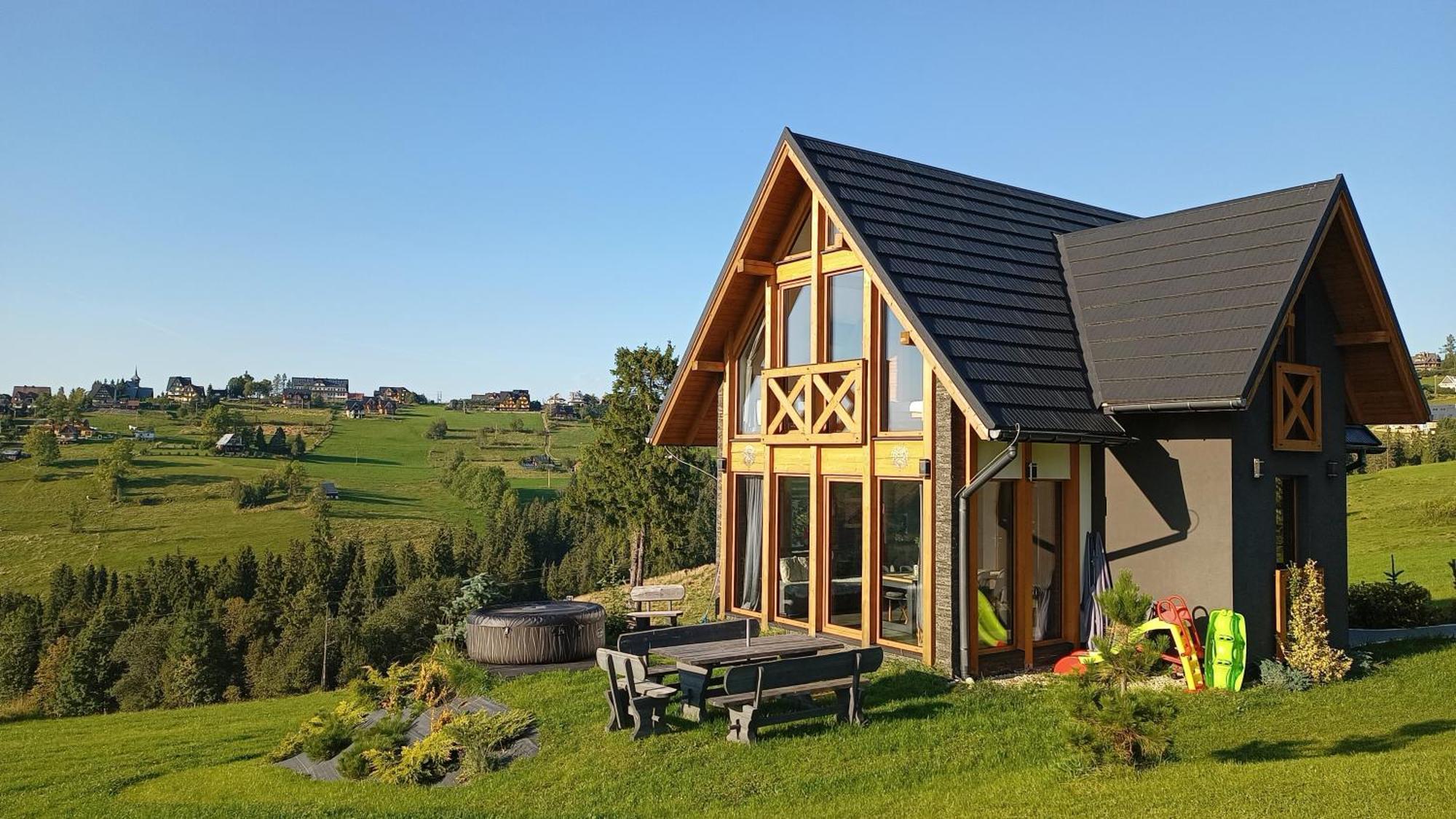 Chalet Lux Z Widokiem Na Tatry Z Prywatnym Jacuzzi